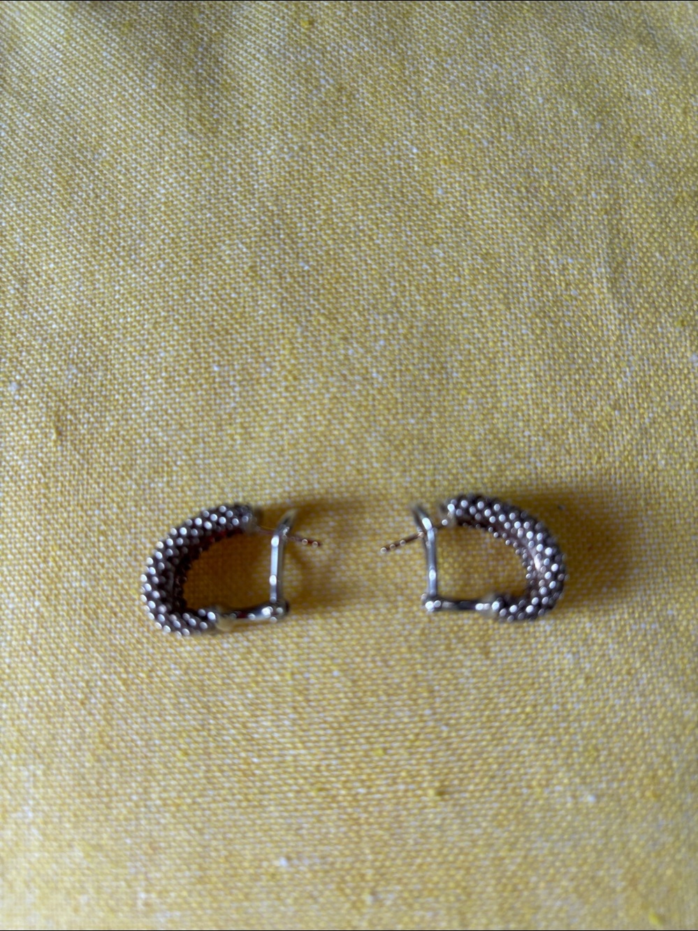 Lagos Huggie Earrings - Picture 2 of 4